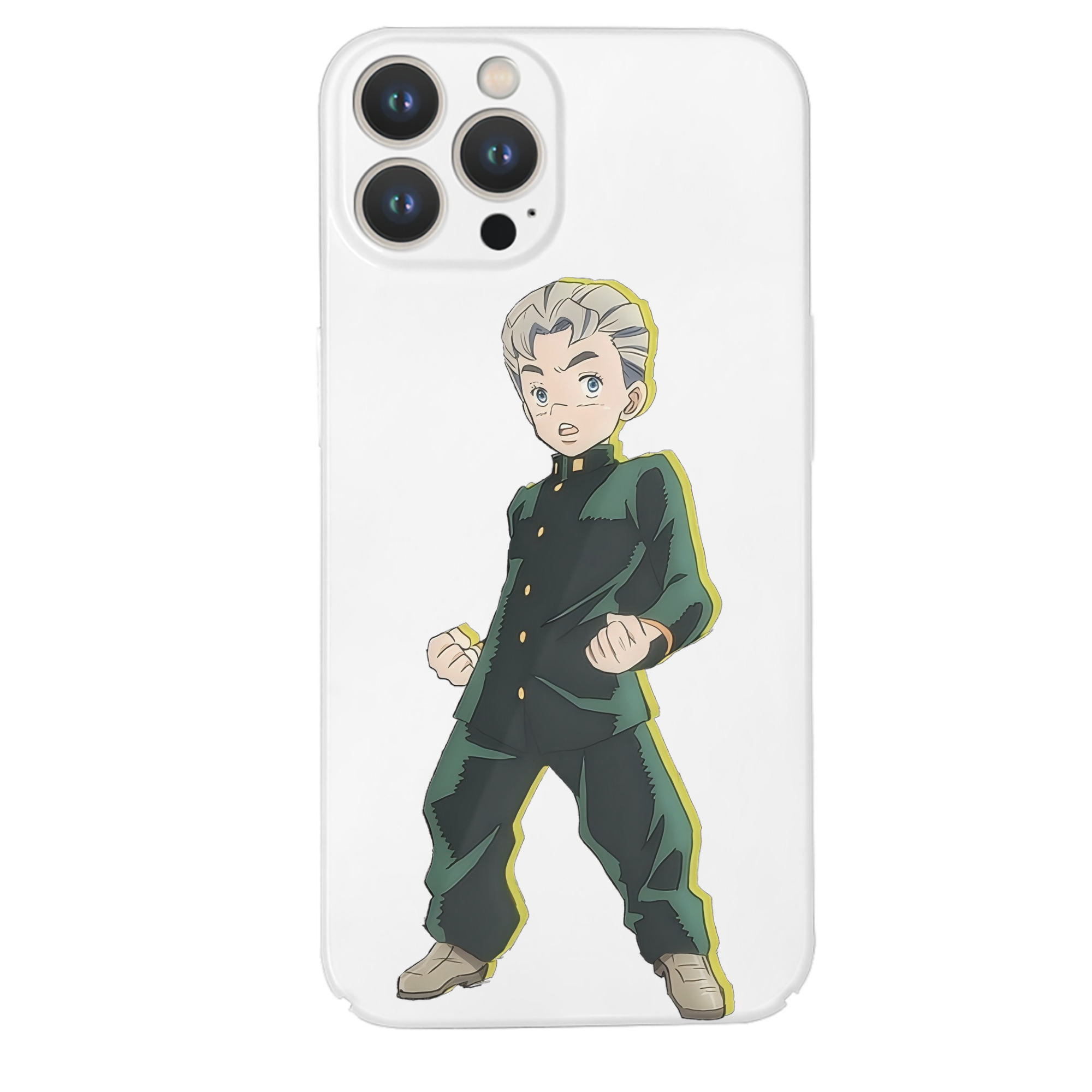 （画像用） ジョジョの奇妙な冒険 広瀨康一 JoJo's Bizarre Adventure Hirose Koichi 【iPhone 14シリーズ対応】ハードケース